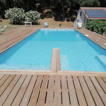 Gites Carbuccia En Corse Avec Piscine Chauffee Exterior photo