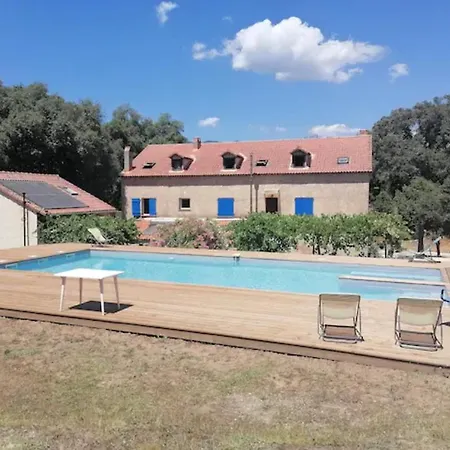 Gites Carbuccia En Corse Avec Piscine Chauffee Exterior photo